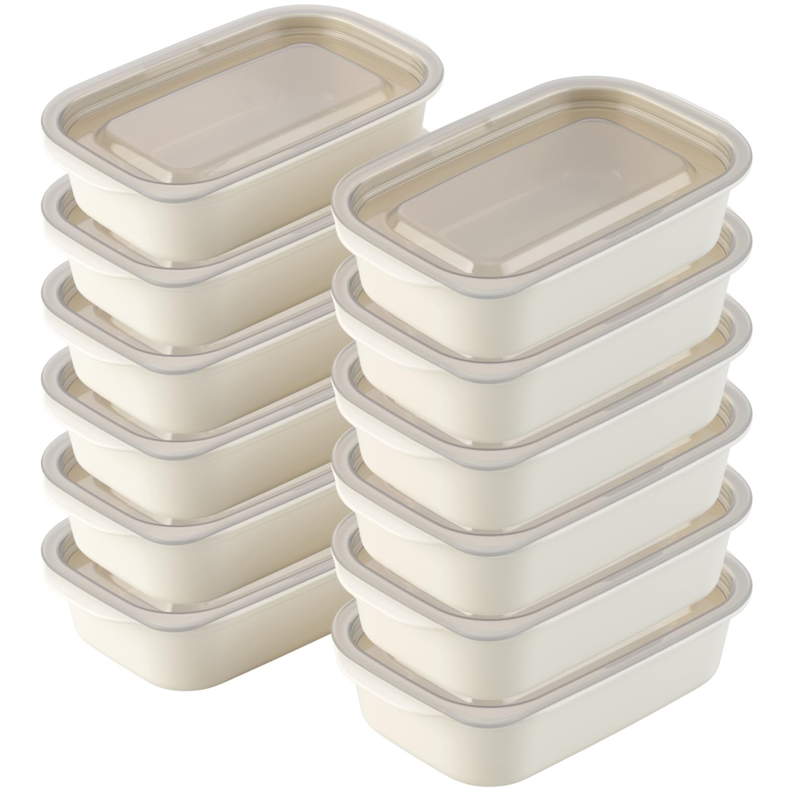 IMABADENKO アイボリー 19個セット Amazon.com: Inomata-k 9463 Bento Box, Easy to Wash Bento Box, 9.5